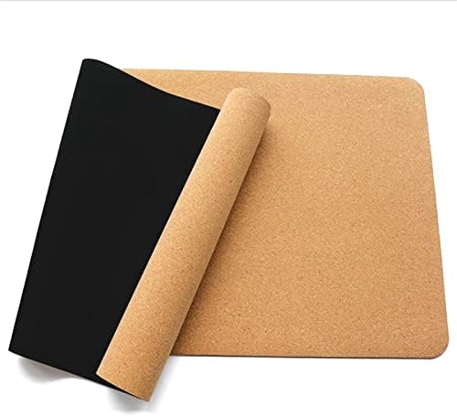 183X66Cm Natural Cork Rubber Yoga Mat Fitness Gym Sports Mats Pilates Exercise Pads Non-Slip Yoga Mats 5Mm (Color : Wood Color)