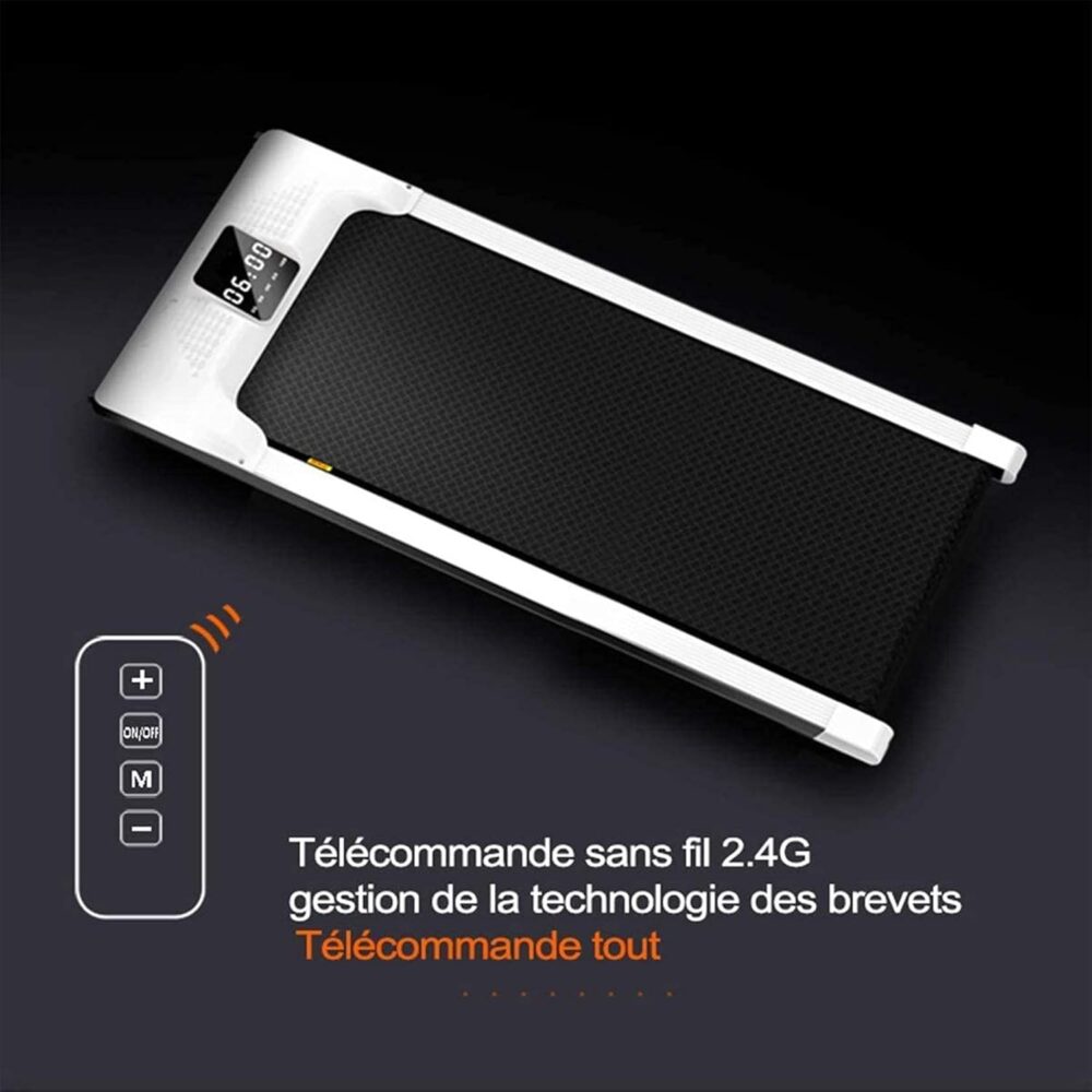 Electric Treadmill,Under Desk Electric Treadmill,Function Treadmills Portable Treadmill for Running and Walking Exercise Home Gym - Image 2