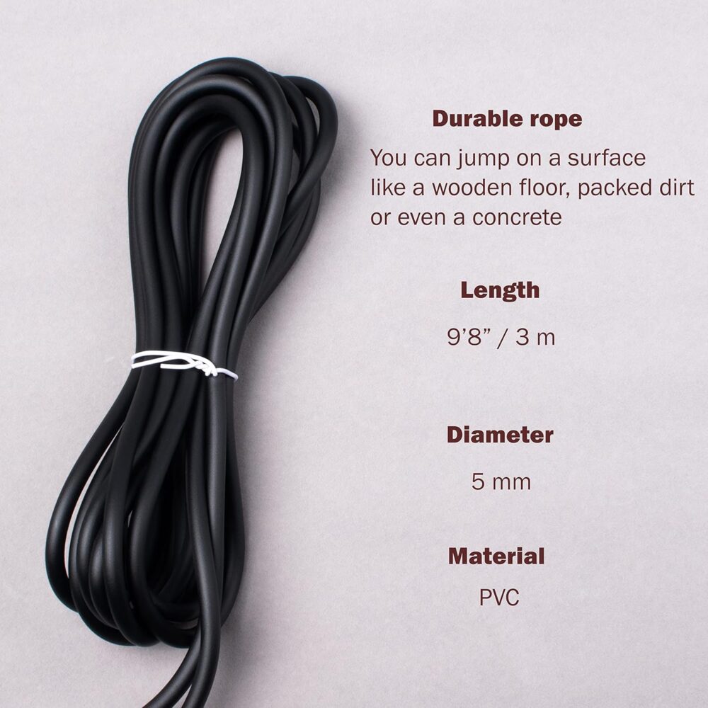 Jump Rope for Fitness Adjustable Rope for Men, Women, and Ideal for Cardio and Training Workouts - Image 2