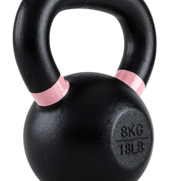 Kettlebells, Single-cast Iron, No-welded Joints, Wide Handle, Strength Training Kettlebells, Cast Iron Kettlebell Set, Powder Coated Kettlebell Weights For Maximum Durability, Men & Women