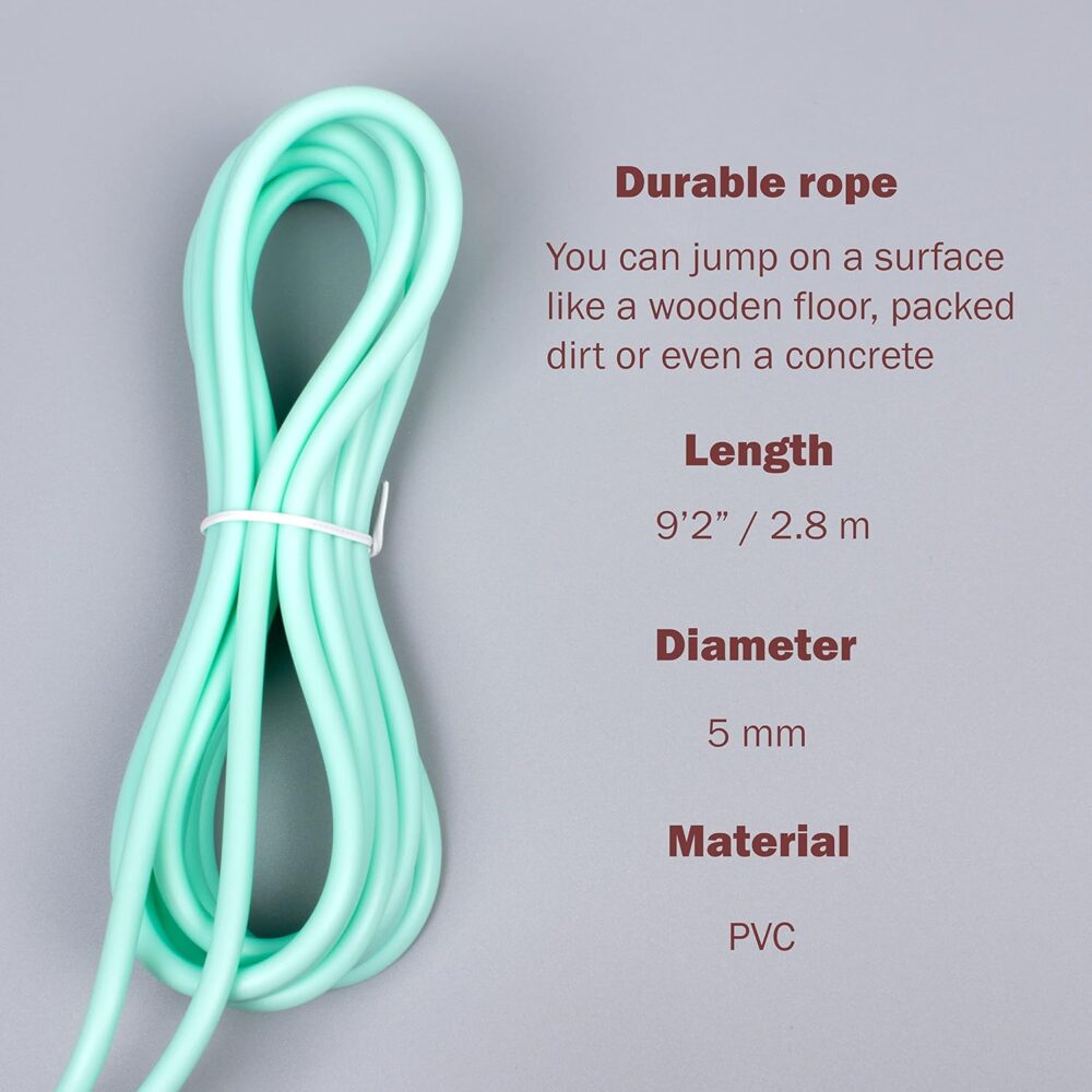 Jump Rope for Fitness Adjustable Rope for Men, Women, and Ideal for Cardio and Training Workouts - Image 2